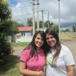 Silvia and Patricia, sisters who taught VBS in the Santa Isabel Church.